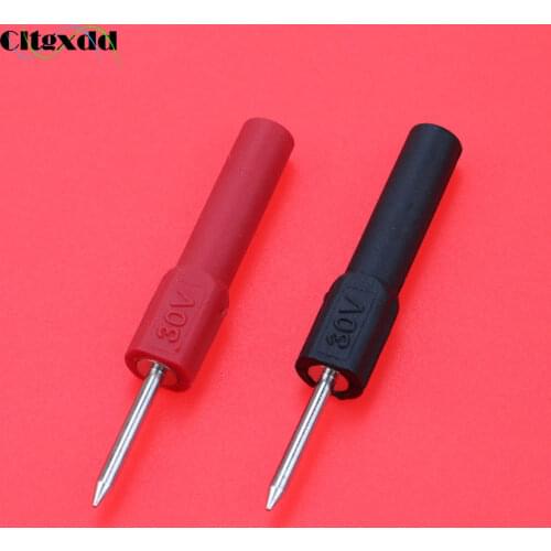 Cltgxdd 1PCS 2mm Multimeter Test Probe to 4mm Banana Socket Connecting plug