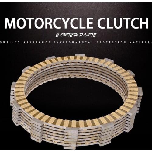 1Set 10Pcs Clutch Disc Friction Plates Motorcycle Engine Accessories Clutch Plates For KAWASAKI KLX1000 Versys Z1000 Ninja ZX10R