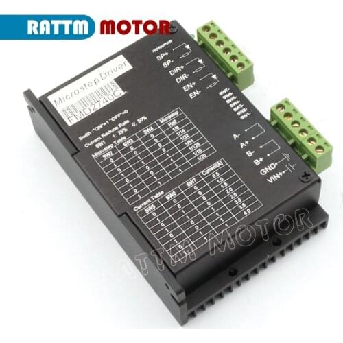 FMD2740C 50V 4A stepper motor driver 128 microstep stepping motor Driver for NEMA17 NEMA23 stepper motor CNC Router Milling