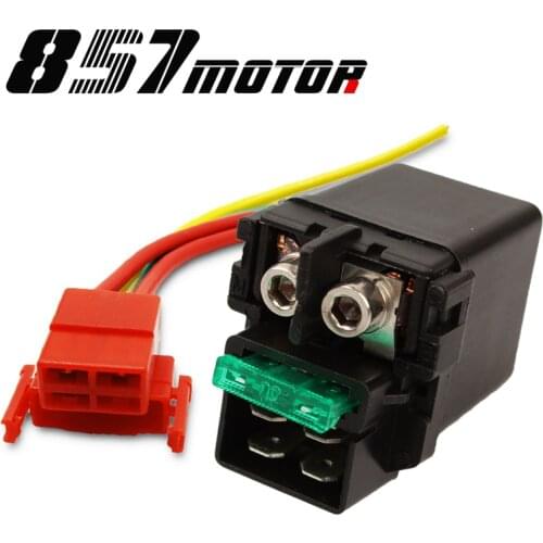 Motorcycle electrical parts lgnition key switch starter solenoid Relay with Plug For Honda CBR400 CBR 400 NC23 NC29