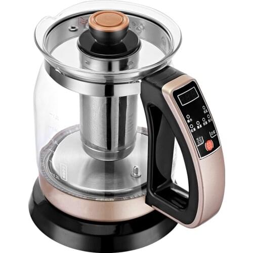 Free ship Electric kettle household automatic power cut tea transparent glass mini integrated insulation thermostatic intellige