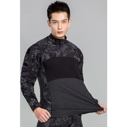 Frog Suits, Training Suits, Wear-resistant Long-sleeved Combat Uniforms Special Forces Tactics Hiking Shirt