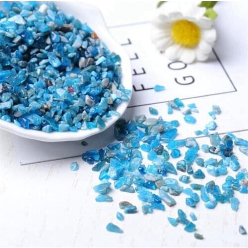Beautiful natural quartz gravel apatite crystal chips for Flower pots and fish tanks