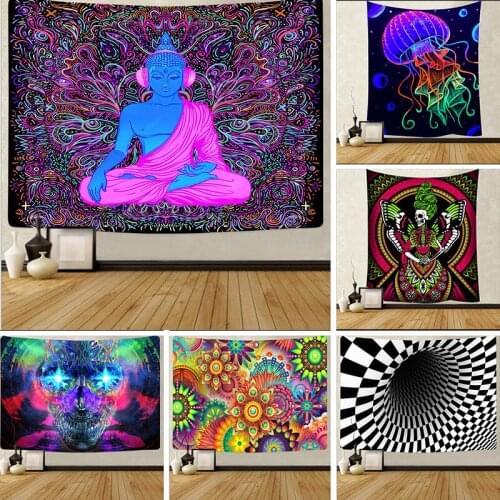 Laser Art Tapestry Tapestry Abstract Background Cloth Home Decoration Tapestry Tapestry Beach Towel Sitting Blanket