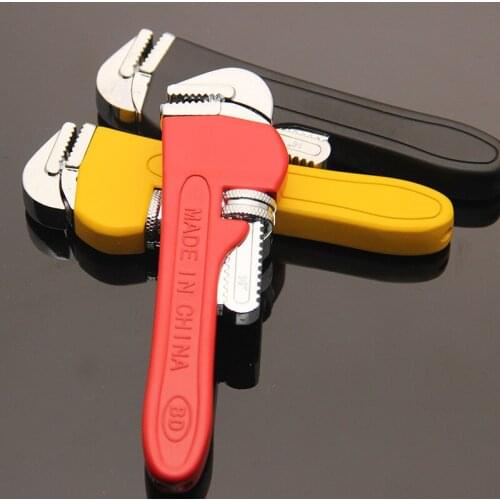 Butane Windproof Lighter Creative Metal Wrench Jet Turbine Cigarette Lighter Cigar Accessories Gadget