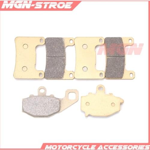 Motorcycle Front Rear Brake Pads for ZX-10R 2008-2010 Z1000 Z1000SX 2010-2017