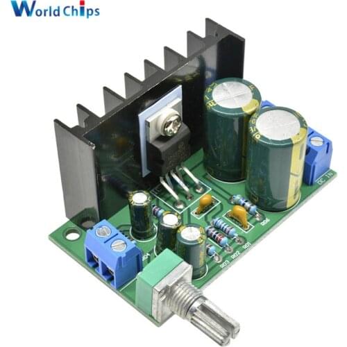 Diymore TDA2050 Amplifier Board DC 12-24V 5W-120W 1 One Channel Mono Audio Power Amplifier Board Module 1-Channel 60*35*40mm