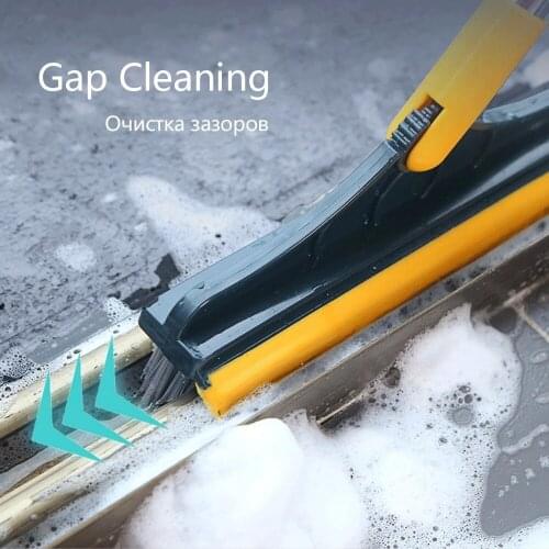 Window Cleaner Floor Scrub Brush Rotating Stiff Broom Rubber Wiper Toilet Brush Floor Wiper Dust Mop Bathroom Cleaning Brush