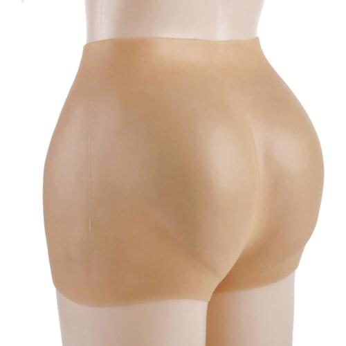 2300g Silicone Panties Buttocks Thicken Buttocks Enhancer Body Shaping Panties High Quality Smooth Touch Boxer Pants