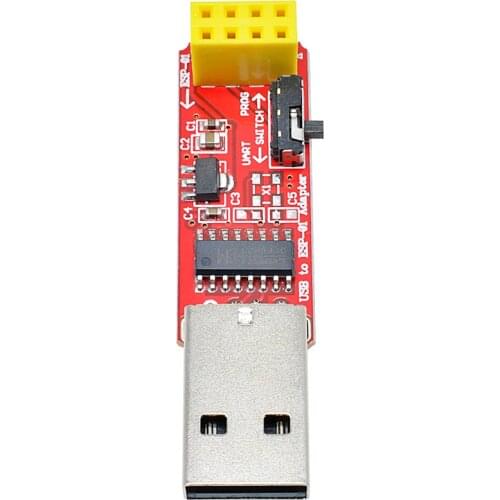 USB to ESP8266 ESP-01 Wi-Fi Adapter Module w/ CH340G USB to TTL Driver Serial Wireless Adapter LDO for Arduino 3.3V