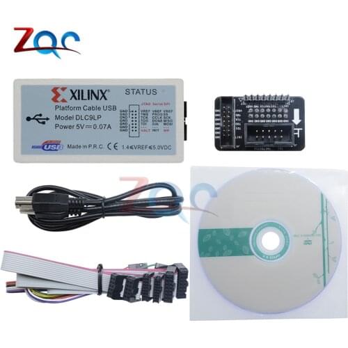 USB Download Debugger Programmer Cable USB FPGA CPLD JTAG SPI with USB Type-B Cable for XILINX Platform