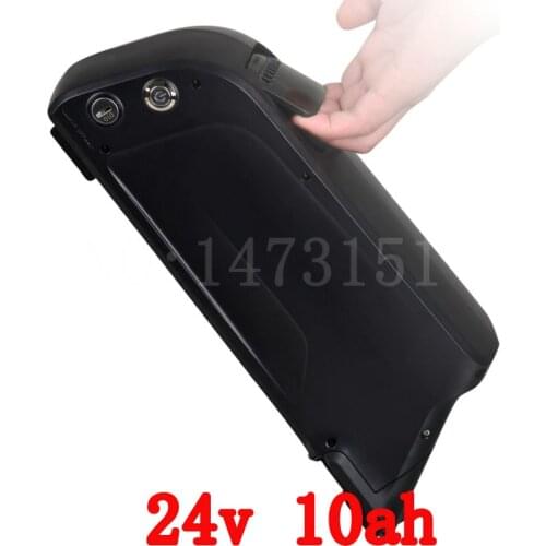 High Quality 350W New Bottle electric bike Battery 24v 10ah lithium battery with USB Port BMS 29.4V 2A charger