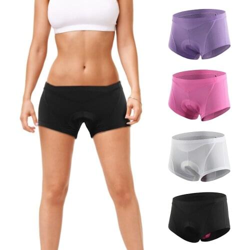 Womens Cycling Shorts 3D Gel Padded Breathable Underwear Bicycle Bike Underwear Briefs bermuda ciclismo Downhill Bicycle Shorts