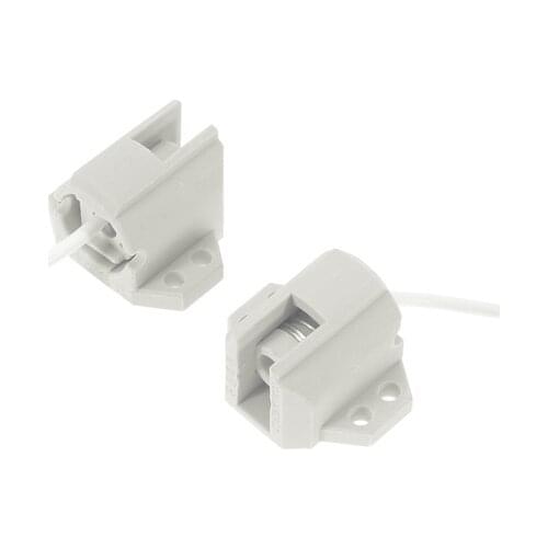 1 Pair R7S Socket Ceramic Light Holder Bases For Double-ended Metal Halide Lamp