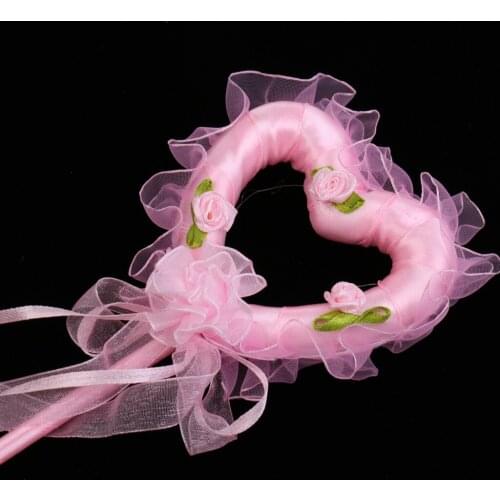 2pcs Wand Child Princess Star Toy Magic for Boys and Girls Handmade Wooden