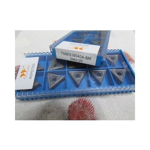 Free Shipping carbide inserts TNMG160408-SM GM3125 Suitable for MTJNR Series Turning Facing External Lathe Tool