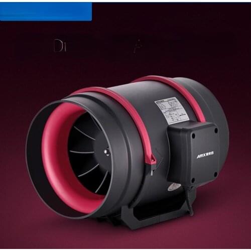 12'Silent Duct Fan Exhaust Hydroponic Air Blower for Home Bathroom Greenhouse Grow Tent Ventilation 220V Vent 1068CFM AX315