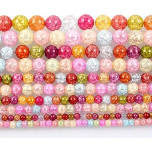 Natural Stone Faceted Black stone Charm Round Loose Beads For Jewelry Making Needlework Bracelet Diy Strand 4/6/8/10/12MM