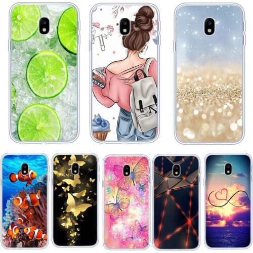 Phone Case For Samsung Galaxy j3 2017 bag Soft TPU silicon shell for Samsung j 3 2017 j330 back cover