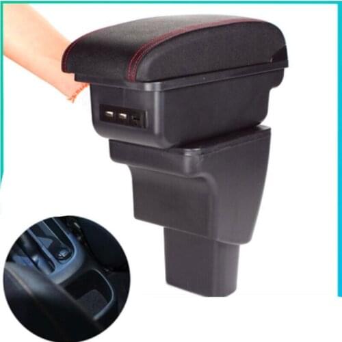 For Hyundai i10 armrest box central Store content box storage interior car-styling decoration accessories parts 2015-2018