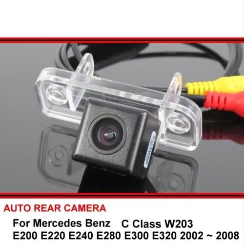 For Mercedes Benz C W203 E E200 E220 E240 E280 E300 E320 HD Car Parking Reverse Rearview Backup Rear View Camera Night Vision