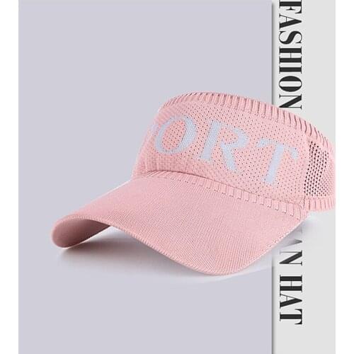 Outdoor Sports Women Men Running Sun Caps Sunglass Female Cap Summer Empty Top Cap Casual Korean Breathable Sun Duck Tongue Cap
