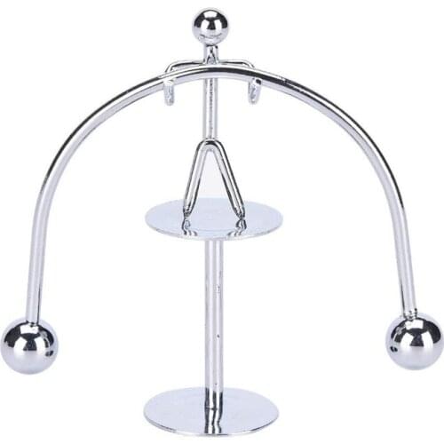 Kinetic Weightlifter Gadget Perpetual Motion Desk Art Toy Gift Office Decoration