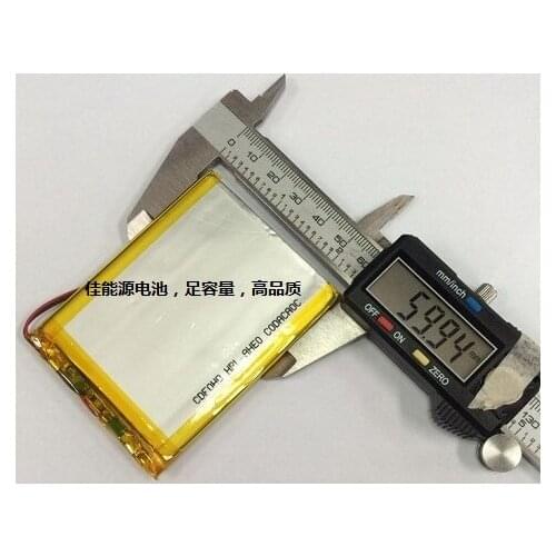 3.7V polymer lithium battery 406095 3000MAH GPS handheld computer game mobile power Rechargeable Li-ion Cell
