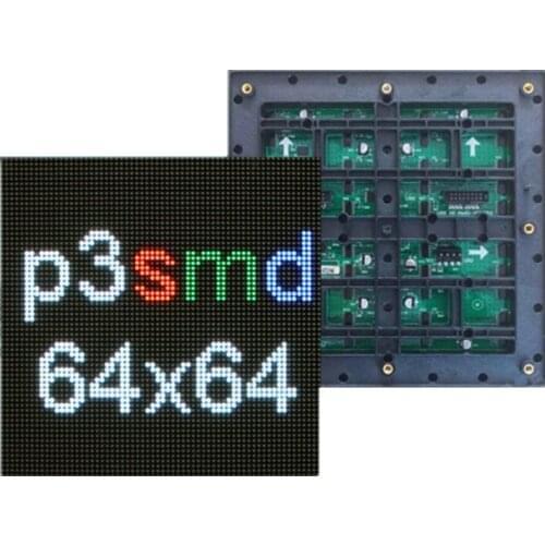 New HD SMD1921 Full Color 192X192 LED Module P3 Outdoor Screen LED Display Video Wall Panel Led Advertising Dot Matrix Billboard
