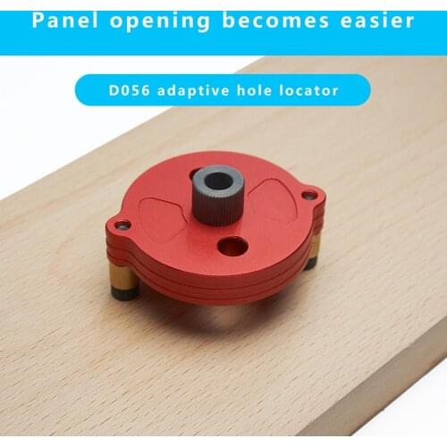 Woodworking Jigsaw Hole Opener,Vertical Punching Positioner, Punch Locator,Woodworking Panel Opener,Drilling Hole Saw Drill Bit