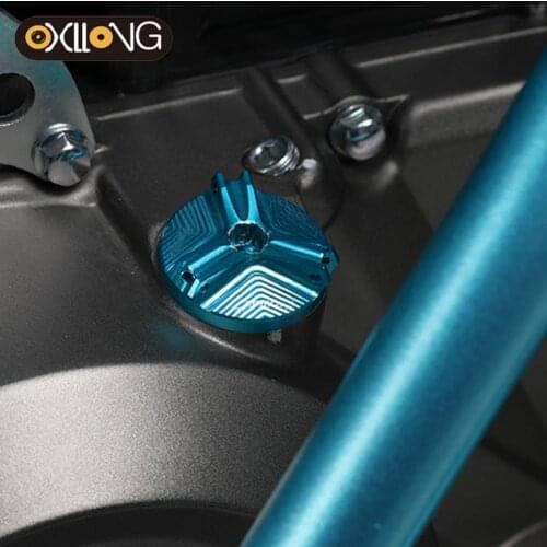 Motorcycle Engine Oil Drain Plug Sump Nut Screw Cup Plug Cover For CFMOTO CF MOTO 250SR NK250 150 400 650GT MT 700CLX