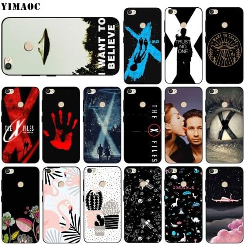 The X Files I Want to Believe Case for Xiaomi Redmi Note 4 4x 4A 5 5A 6 7A 8 8T Pro Prime Plus K20 K30 Poco X2