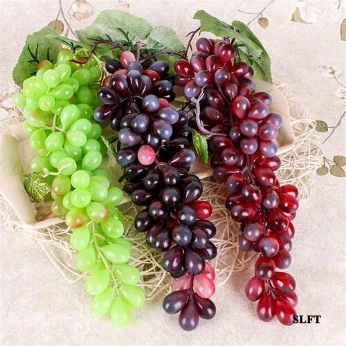 Supermarket Kitchen home hotel supermarket cafe bar Shop Store decoration plastic Artificial Fake Fruit Simulation Grape model