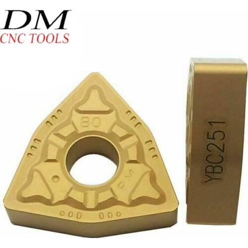 WNMG080408-PM YBC25 WNMG432 1High quality carbide insert lathe turning inserts