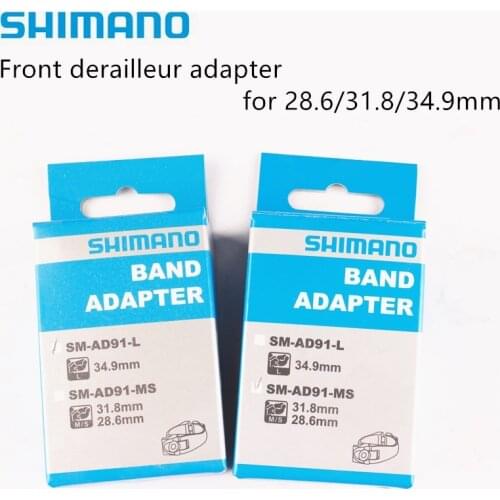 SHIMANO SM-AD91-MS AD91-L Front Derai Front Derailleur Band Adapter Road Bike 28.6mm/31.8mm/34.9mm Original Product