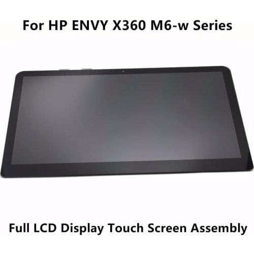 15.6'' Touch Screen Glass Digitizer + LCD Display Assembly For HP ENVY X360 M6-w Series M6-w102dx M6-w101dx M6-w103dx M6-w011dx