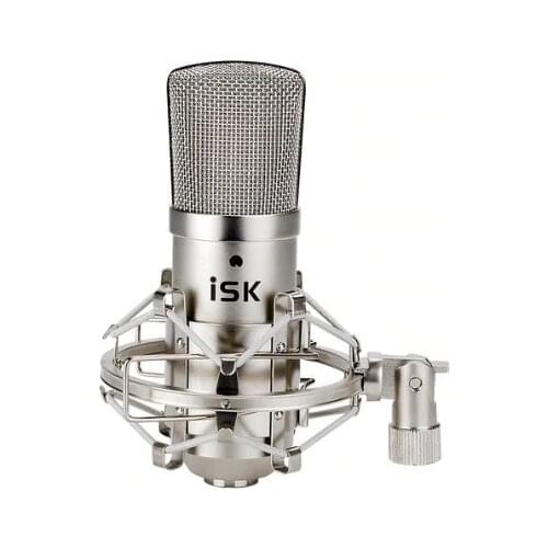Promotion Original new ISK BM-800 professional recording microphone condenser mic for studio and broadcasting