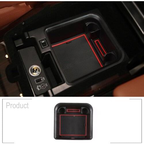 Car Central Console Multifunction Storage Box Phone Tray With Refrigerator For Land rover Range Rover Vogue 2013-2019