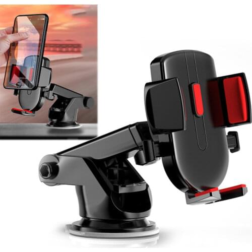 Sucker Car Phone Holder Mobile Phone Holder Stand In Car No Magnetic GPS Mount Support for IPhone 11 Pro Xiaomi Samsung