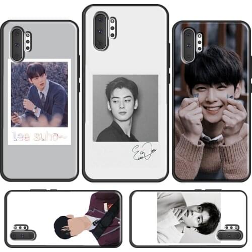 Cha Eunwoo True Beauty Lee Suho Case For Samsung Galaxy S10 S8 S9 S20 S21 Plus Note 20 Ultra 10 9 S10e S20 FE Phone Cover