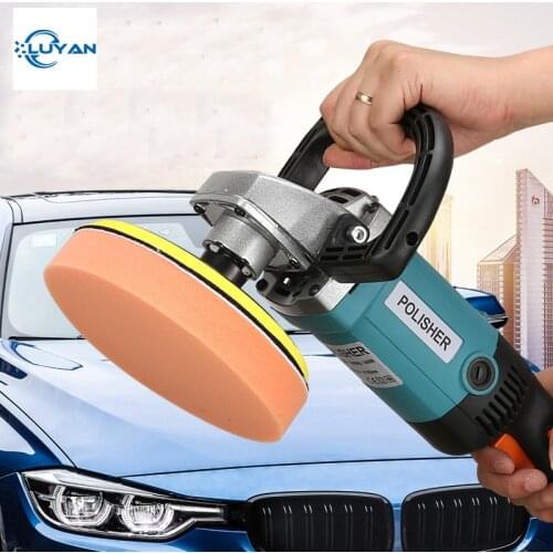 Car Wax Polisher 1400W Variable Speed 3000rpm Car Paint Care Tool Electric Polishing Machine Sander 220-240V