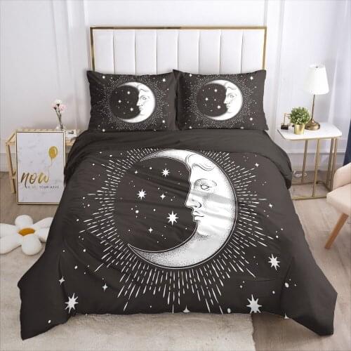 3D Quilt covers Comforter case Pillowcase Duvet cover set Bedding set King Queen Full Twin Size Magic Bed Linens Home Textile