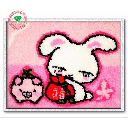 DIY Needlework Latch hook rug kits Carpet embroidery Threads for embroidery yarn for knitting stitch thread Yarn Mat cushion