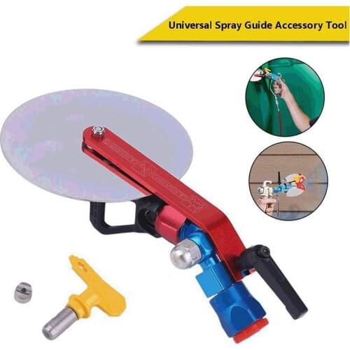 Spray gun part Spray Gun Guide Accessory Tool For Most Paint Sprayer 7/8'' Airless Spraying Triming Machine Power Tool Universal
