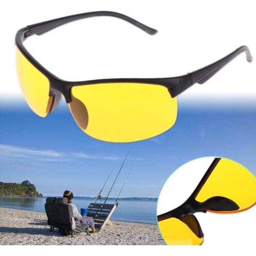 Night Vision Glasses Fishing Cycling Outdoor Sunglasses Protection Unisex UV400 W91C
