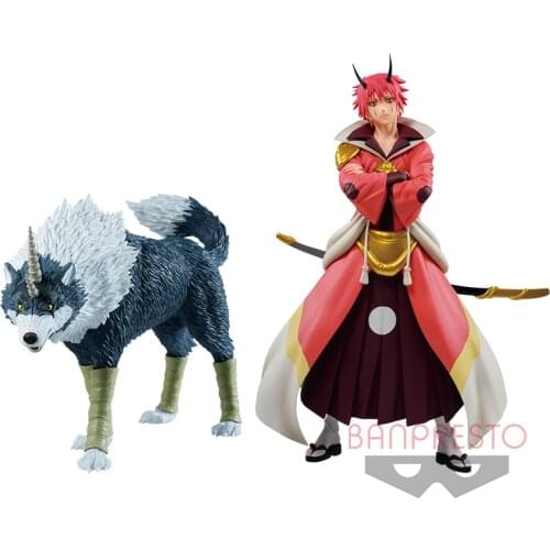 Original Bandai Banpres That Time I Got Reincarnated As A Slime Figure Benimaru Langa Figure PVC Action Model Toys Anime Figure