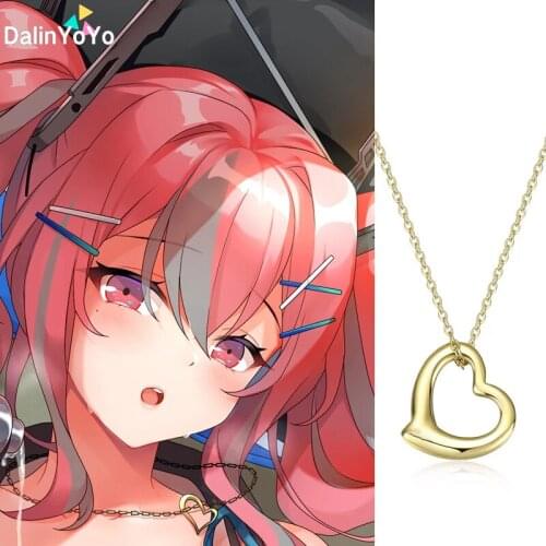 Game Azur Lane USS Bremerton New trend love necklace cosplay Pendant Necklace Girl accessories Cute props Jewelry