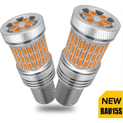 PY21W P21W P27W Led Turn Signal Light Bulbs On Cars Accessories Automotive Goods Diode Lamp For Skoda Octavia 2 3 a5 a7 Kodiaq