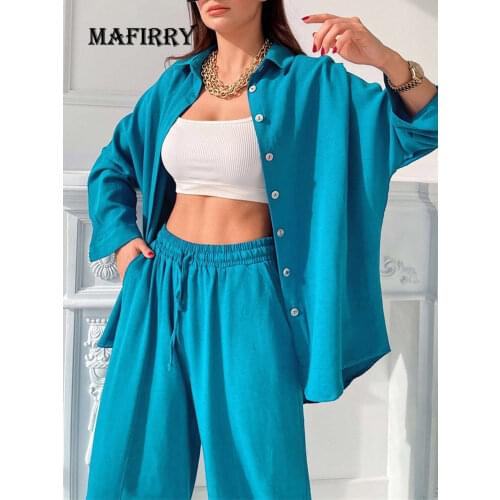 Women Casual Solid Half High Collar Short Top Full Pants 2PCS Suits Spring Autumn Tie-Dye Wide-Leg Pants Sets Skinny Streetwear