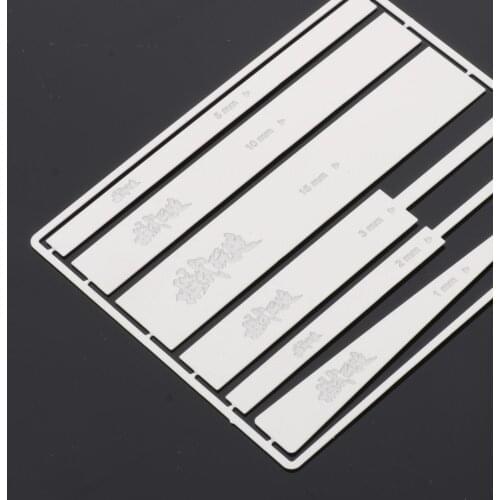 6x Stainless Steel Model Sanding Grinding Stick Curved Surface Sanding Tool